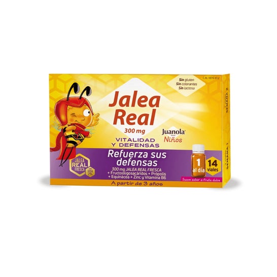 Juanola Duplo Jalea Real Niños 14 + 14 Viales