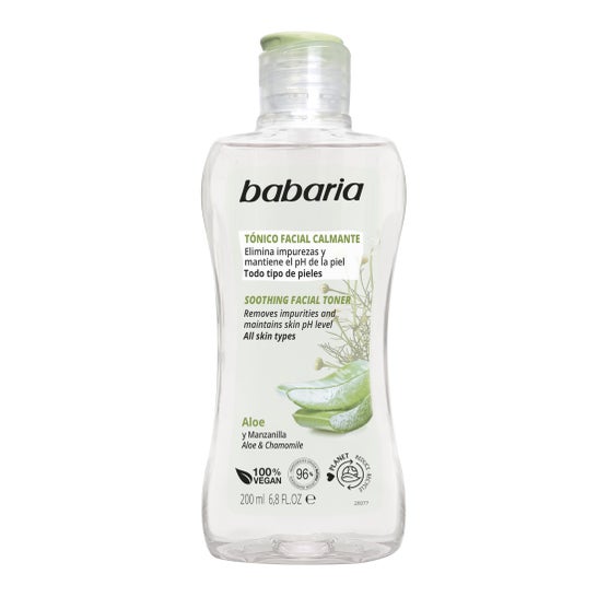 Babaria Tónico Facial Aloe Vera Piel Grasa Mixta y Normal 200ml