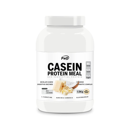PWD Casein Protein Meal Chocolate Blanco Coco 1,5Kg