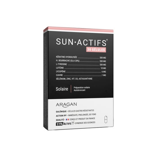 Synactifs Sunactifs Soleil Bronzage 30 glules