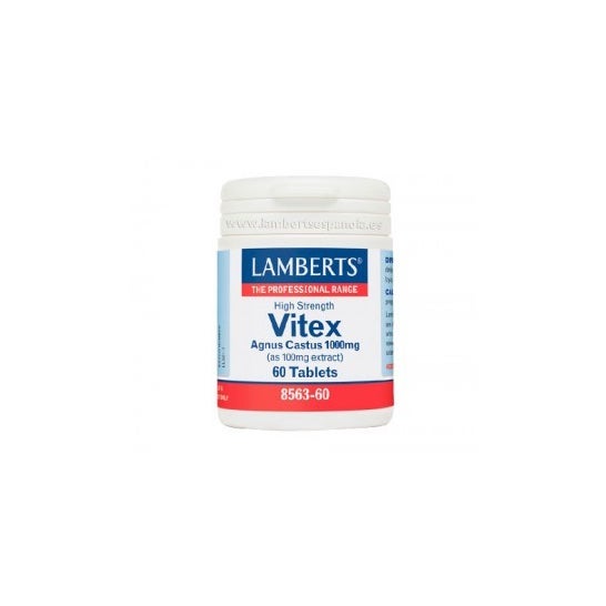 Lamberts Vitex Agnus Castus 1000mg 60 tabletas