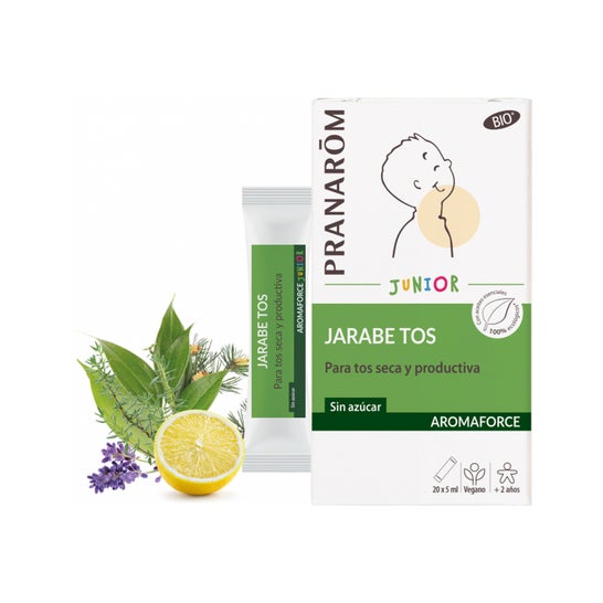 Pranarôm Aromaforce Junior Jarabe Tos BIO 20x5ml