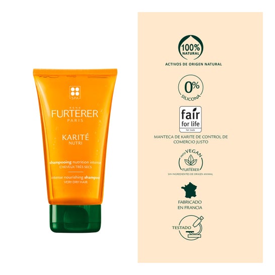René Furterer Karité Nutri Champú Nutrición Intensa 150 ml