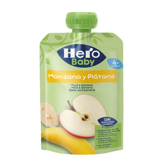 Hero Baby Manzana Banana 100g