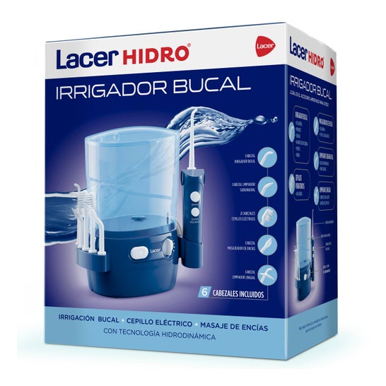 Lacer Hidro Irrigador Bucal Azul 1ud