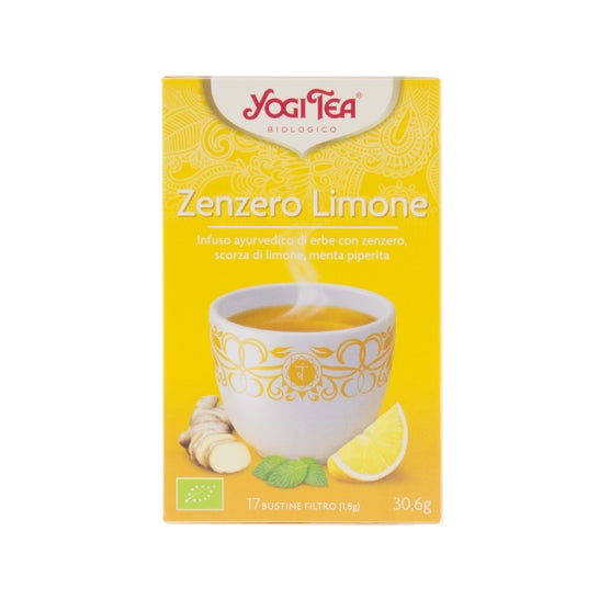Yogi Tea Zenzero & Limone 17 bustine