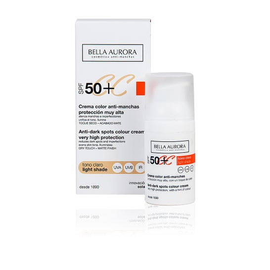 Bella Aurora Mineral 0% Protector Solar Facial Anti-Manchas SPF50 50ml