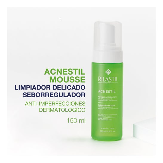 Rilastil Acnestil Mousse Limpiador Seborregulador 150 ml