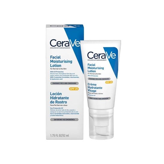 CeraVe ® Loción Hidratante Facial SPF25 52ml