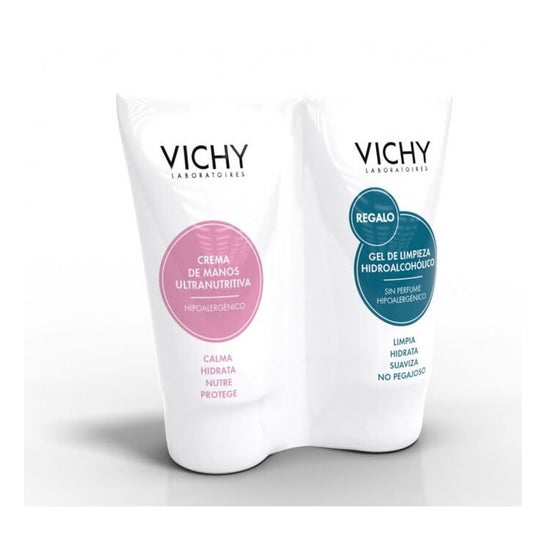 Vichy Ideal Body Crema Manos 50ml + Gel Desinfectante Purificante de Manos 50ml