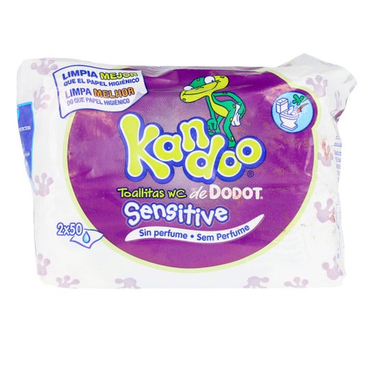 Kandoo Sensitive Wet Wipes 100pcs
