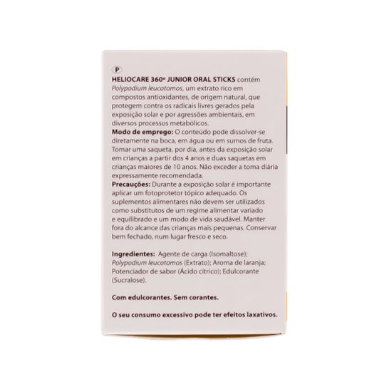 Heliocare 360 Junior Oral Sticks 20uds