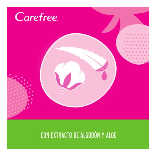 Carefree Cotton Feel Normal Aloe 56uds