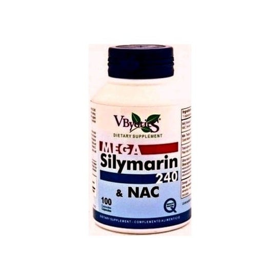 Vbyotics Mega Silymarin 240 & Glutathione 100caps