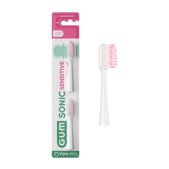Gum Brosse à Dents Sonic Sensitive Recharge 4111 2uds
