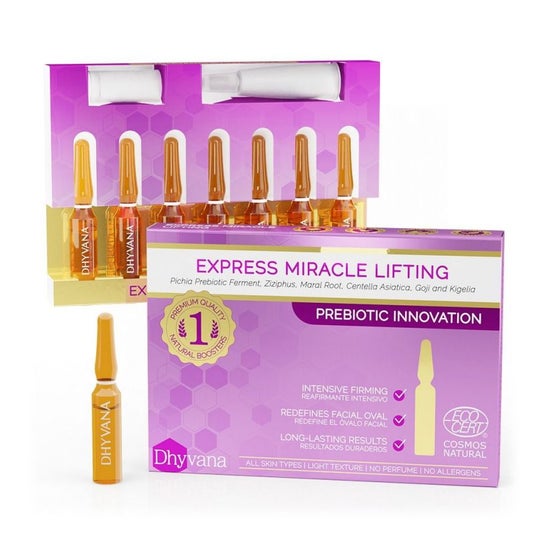 Dhyvana Beauty Booster Express Miracle Lifting 7 Ampollas de 2ml