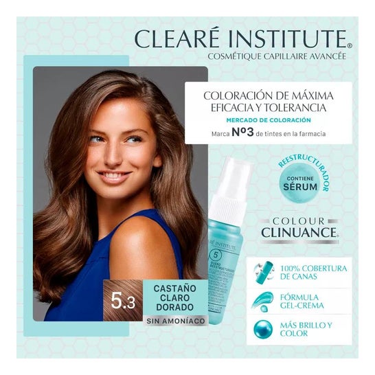 Colour Clinuance 5.3 castaño claro dorado Colour Clinuance 5.3 castaño claro dorado