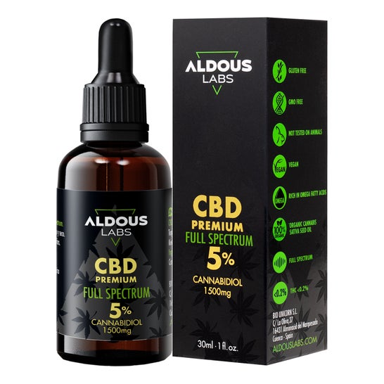Aldous Labs Auténtico CBD Oil 5% Full Spectrum 30ml