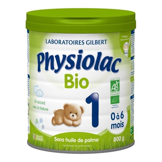 Physiolac Bio 1a Edad De 0 - 6 Meses Caja de 800 Gramos