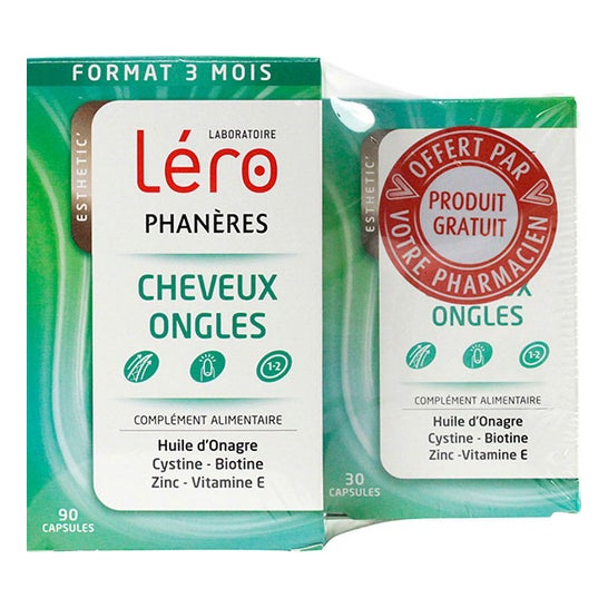 Lro - Hair & Nail Phanels 90 capsules + 30 capsules