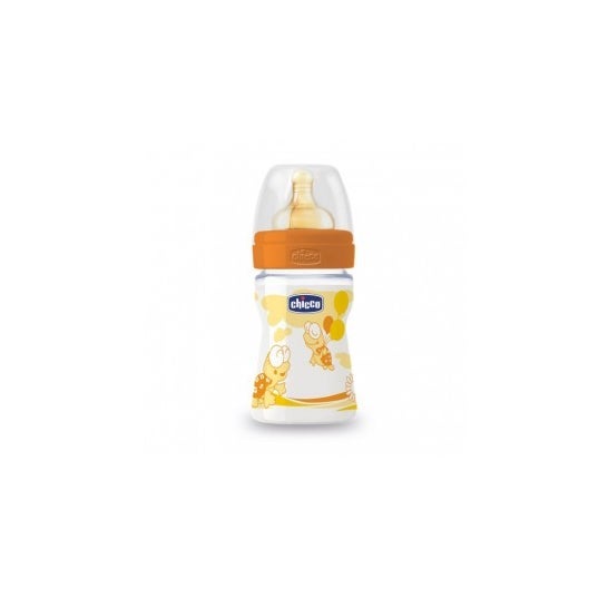 Chicco plastic fles speenrubber 150ml 1ud
