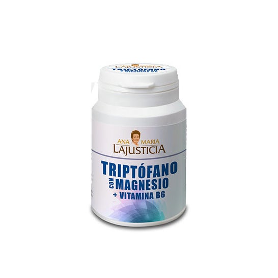 Ana Maria LaJusticia Tryptophan with Magnesium and Vitamin B6 60 tabs.