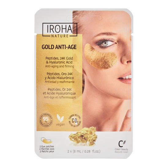 Iroha Nature Pack Patches Extra Firmness Gold 2 units