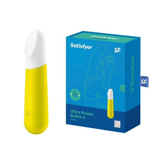 Satisfyer Ultra Power Bullet 4 Giallo Vibratore 1 pezzo