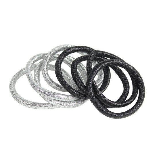 Koh-I-Noor Elástico Negro Gris 8uds