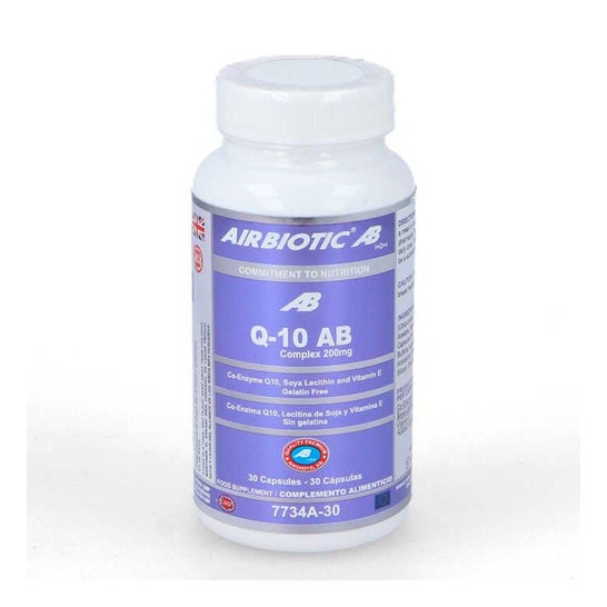 Airbiotic Q-10 Ab Complex 200 Mg 30 Cápsulas