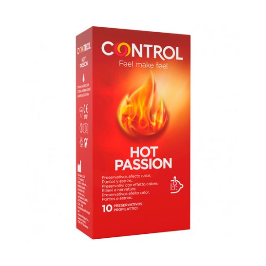 Control Preservativos Hot Passion 10uds