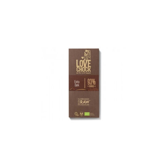 Lovechock Pure Vegan Chocolate 93% 70g