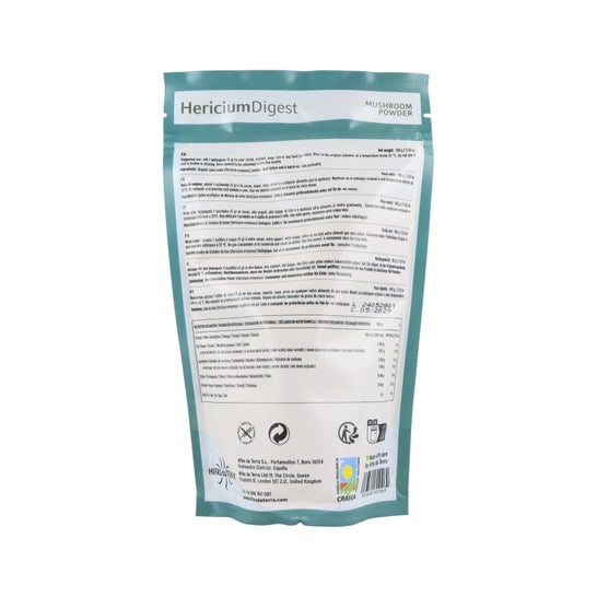 Hifas Da Terra Superfood Hericium Digest En Polvo 100gr