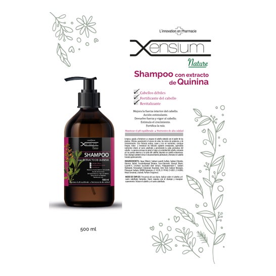 Xensium Natur Chininextrakt Shampoo 500 ml