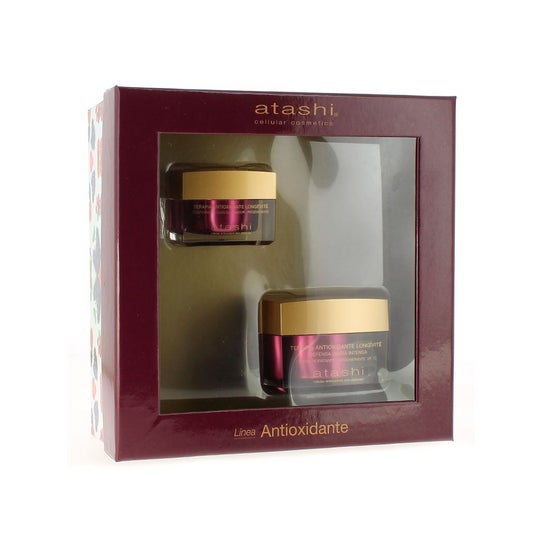 Atashi Cellular Antioxidant Anti-Ageing 50ml + Feuchtigkeitscreme SPF15 50ml