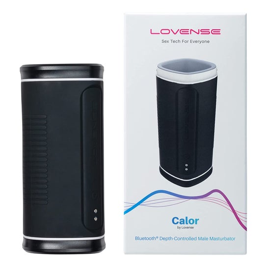 Lovense Calor - Bluetooth Depth-Controlled Male Maturbator - Estimuladores masculinos