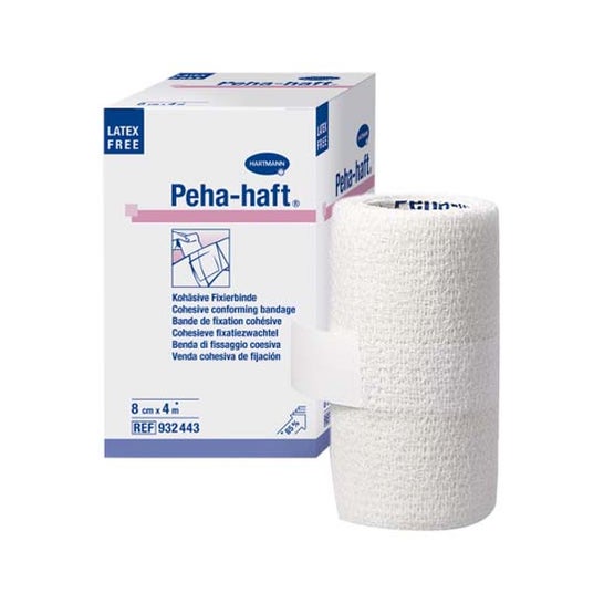 Hartmann Peha-haft™ benda elastica coesiva di fissaggio 4MX8CM 1pz