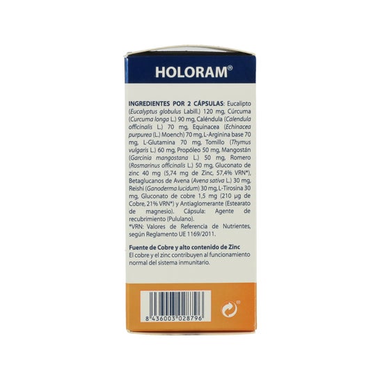 Equisalud Holoram Rinusin 60 caps