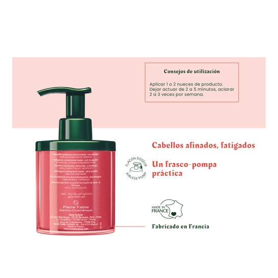 Rene Furterer Maschera Tonificante Maschera Tonificante Naturale Riempitore Pompa Pentola 200ml