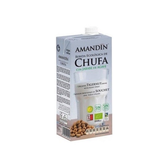 Amandin Horchata Tigernut Agave Bio 1000ml
