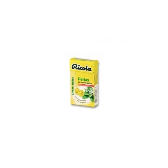 Ricola limón perlas sin azúcar 25 g