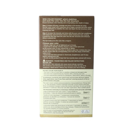 Apivita Mycolor Pack Tinte Elixir Número 10.81