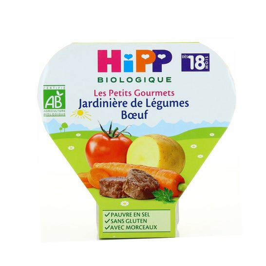Hipp Bio Jardinera Verduras Carne 260g