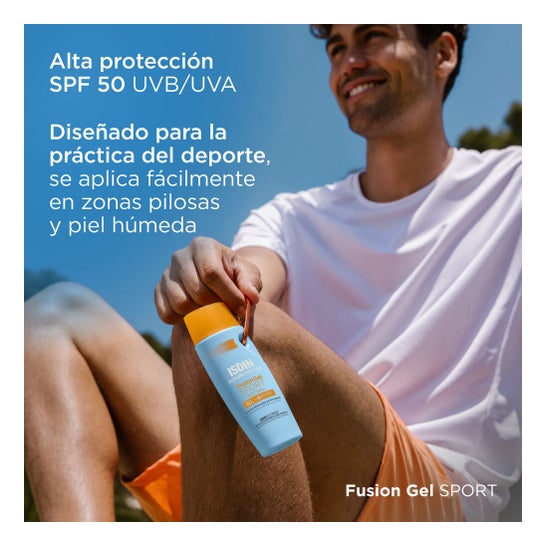 ISDIN Fotoprotector Fusion Gel Sport Wet Skin SPF50 100ml