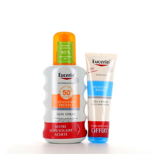 Eucerin Sun Sensitive Cofanetto Spray Spf50 + Dopo Sole