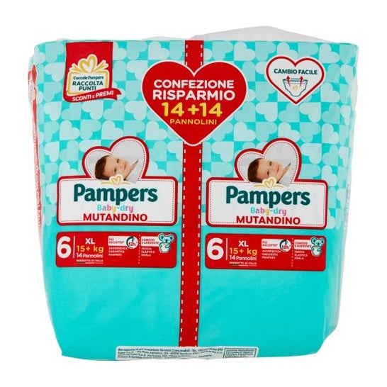 Pampers Baby Dryduodwctxw28P