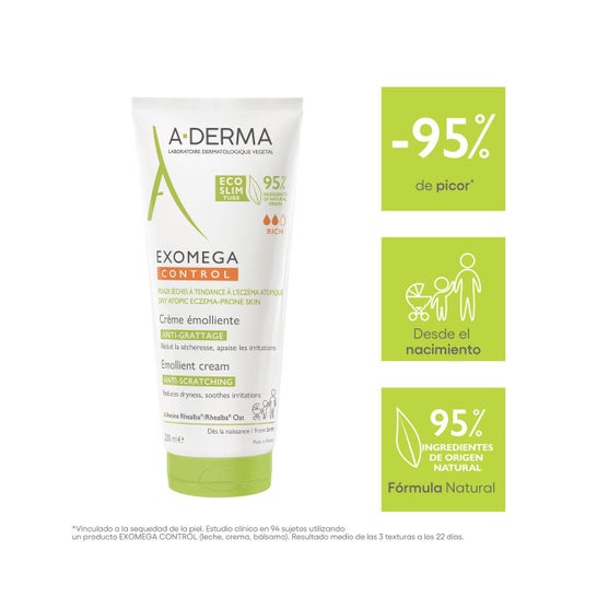 A-Derma Exomega Verzachtende Crème Anti-Grattage 200ml