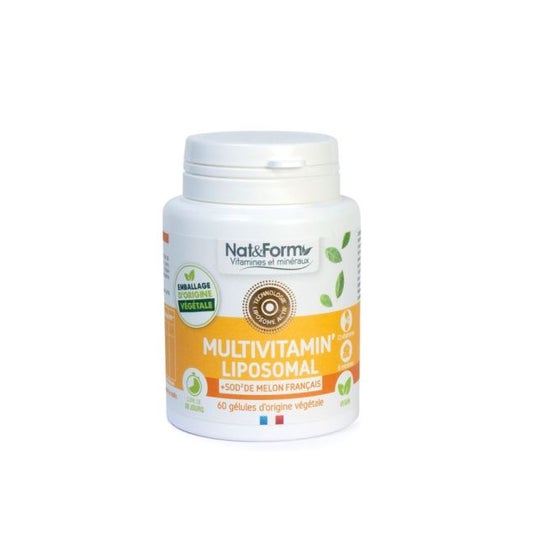 Nat&Form Multivitamin Liposomal 60caps