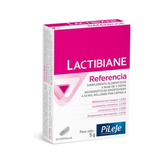 Pileje Lactibiane Référence 10 gélules 596mg