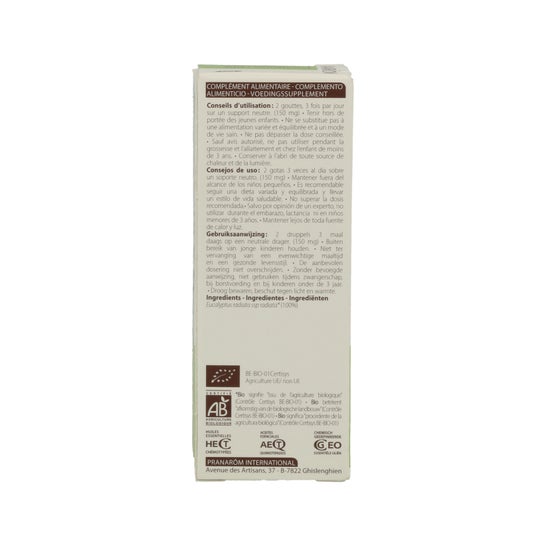 Pranarôm Aceite Esencial de Eucalipto Radiata BIO 10ml